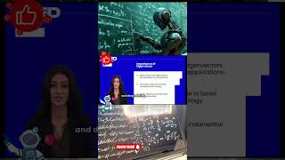 AI isn’t magic—it’s just math! 🤯 Watch how Linear Algebra powers AI #AI #MachineLearning #STEM