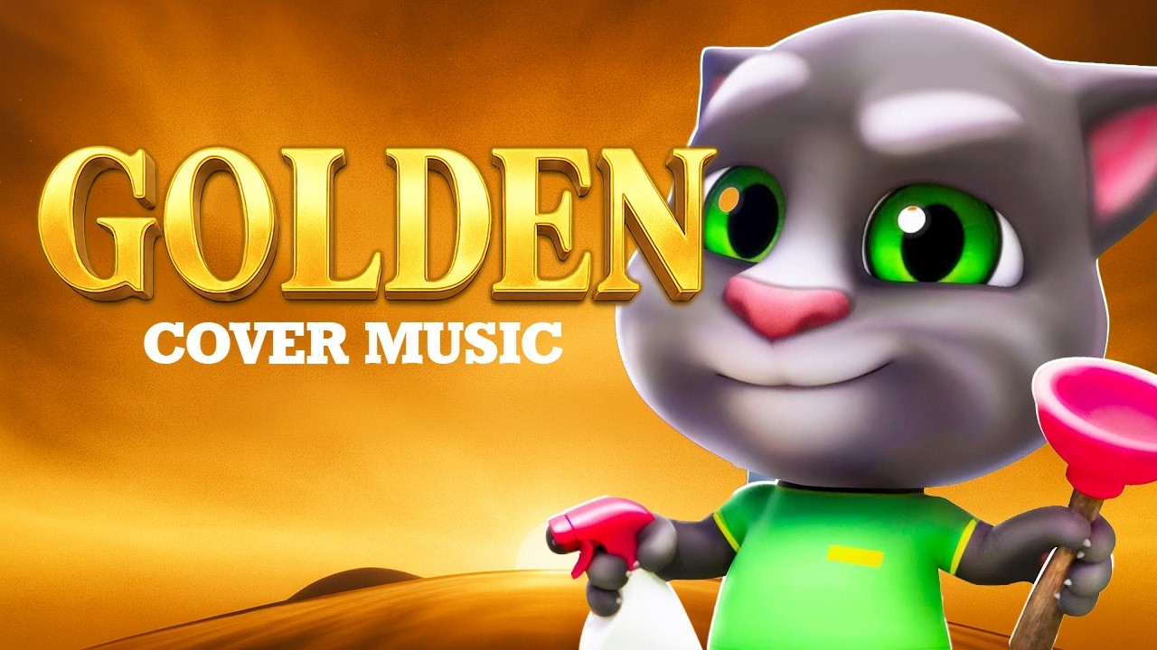 GOLDEN X Talking Tom NEW EPISODE! Let's Clean the Bus! Talking Tom ...