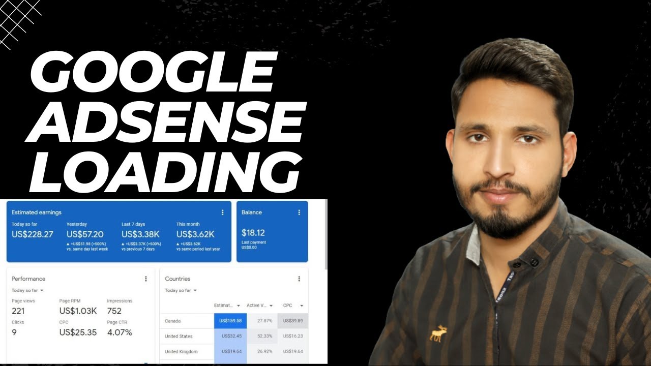 Google AdSense Loading Method Full Course | 100% Safe Method | Earn $50 ...