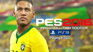 PES 2016 PS3 In 2023
