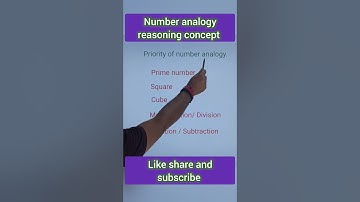 Best number analogy reasoning problem #sscreasoningtricks #reasoning #viral #ssccgl #ssc #analogy