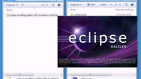 Instalando o Eclipse Modeling (Galileo SR2)