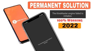 How to fix kinemaster engine failed to initialize problem | New solution 2022 | Y Tech