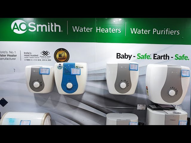 Smart Finesse Series Storage Water Geysers - A. O. Smith India