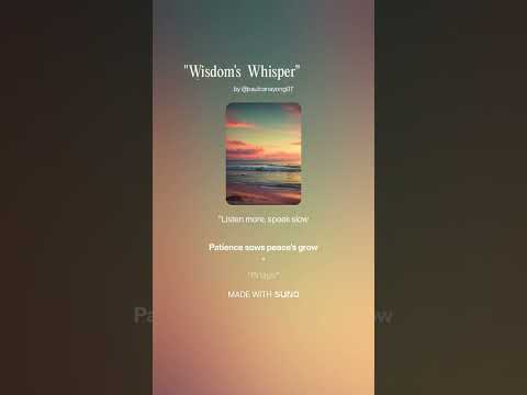 "Wisdom's Whisper"