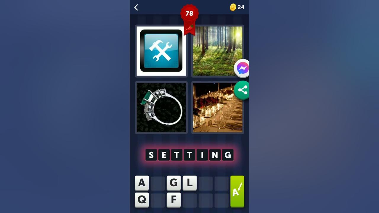 4 Pics 1 Word Level 78 - YouTube