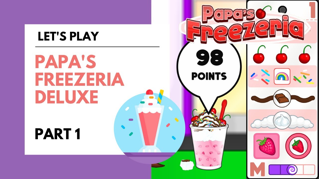 Papa's Freezeria Full Gameplay Walkthrough 