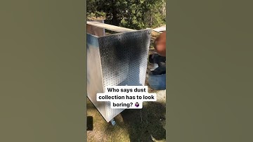 #Build your #workshop Dust Collection Cart with #Style & @WeatherWash #WalnutStain