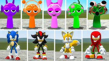 UPDATE VERSION SEA MONSTER WITH SONIC NEXTBOT IN PLAYGROUND MOD IN Garry