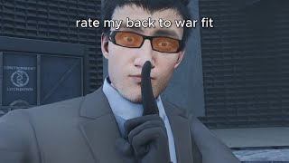 Rate My Back To War Fit (DaFuq!?Boom! | Secret Agent)💀 screenshot 4