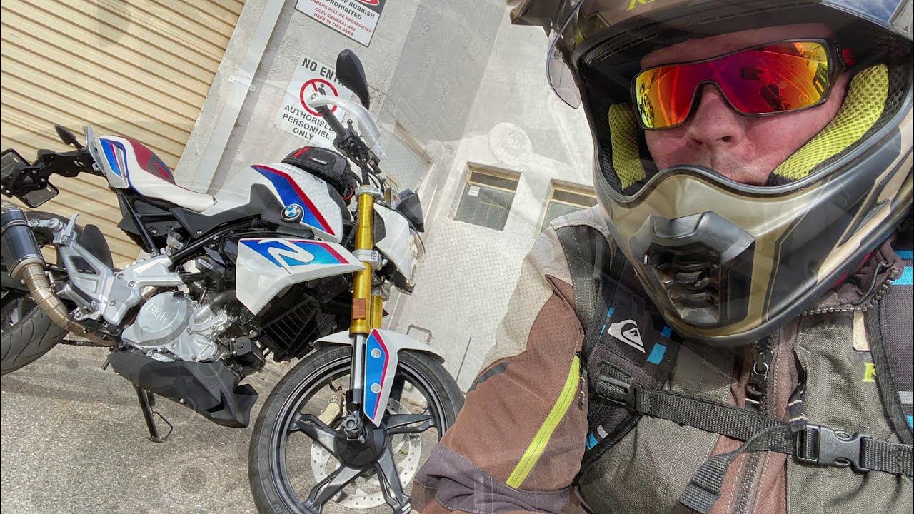 BMW G310R AFTER-MARKET PIPE INSTALL - YouTube