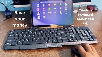 Wireless Keyboard and mouse for Any Tab or iPad in Telugu