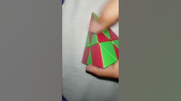 #spinner pattern # pyraminx # new cube # shorts #Cube section
