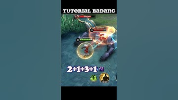 tutorial badang mobile legends ✅| #mlbb #shorts