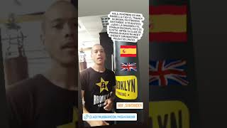 en Castellano, Inglés... lo que haga falta, Iván Marbella te lo dice en Brooklyn Fitboxing Santander