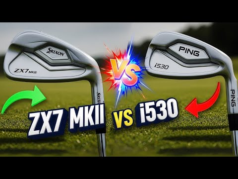 Srixon ZX7 MKII iron set vs Ping i530 iron set Review and
