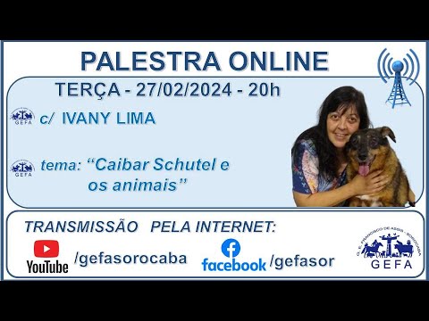 Assista: Palestra online - C/ IVANY LIMA (27/02/2024)