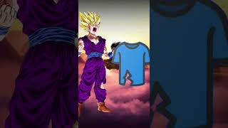 Dragonball Character In Ripping Tshirt Mode