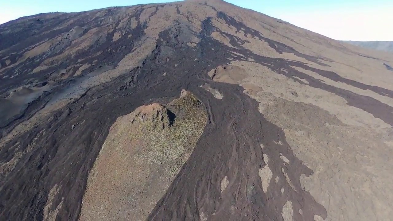 Vol au piton de la fournaise depart piton partage 07/08/2018