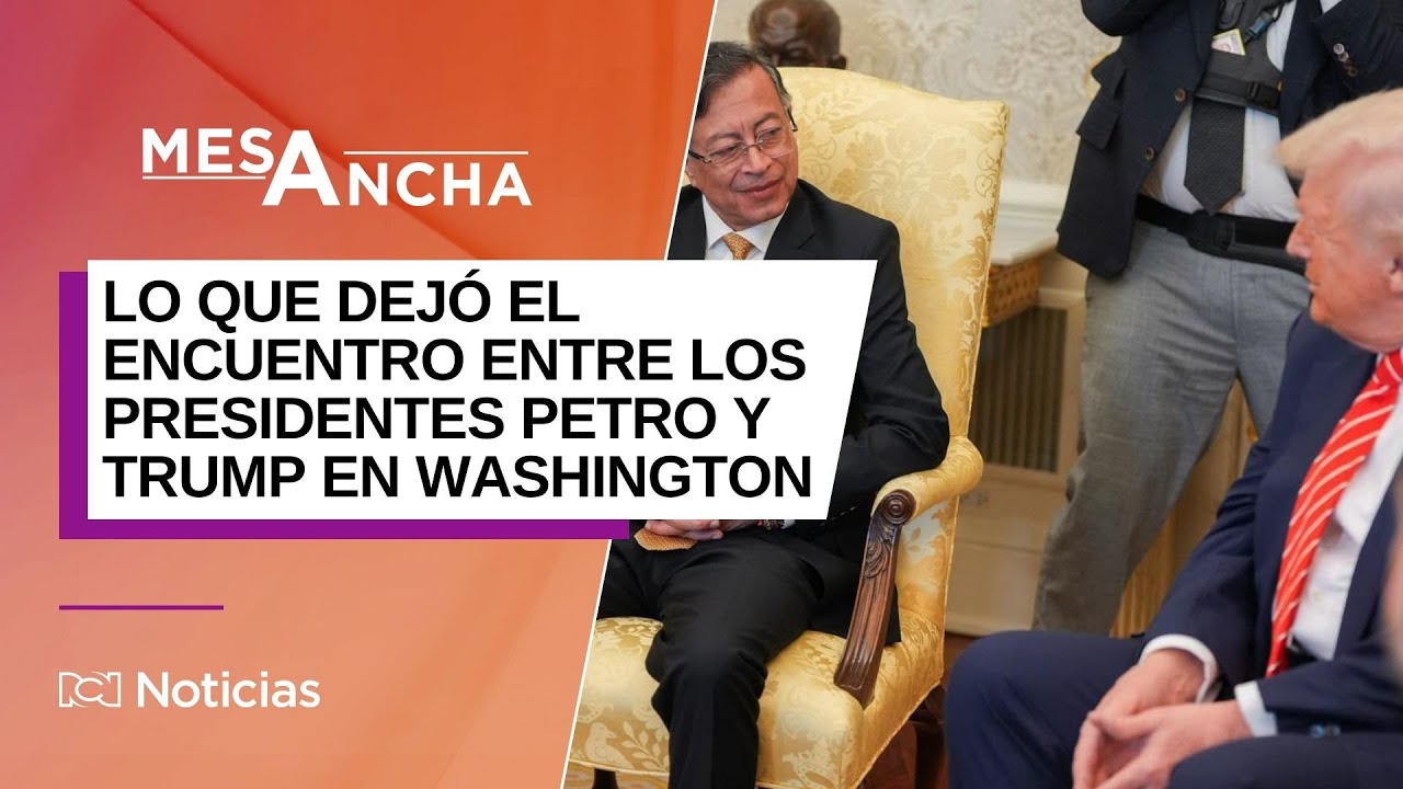Lo que dejó el encuentro entre los presidentes Gustavo Petro y Donald ...
