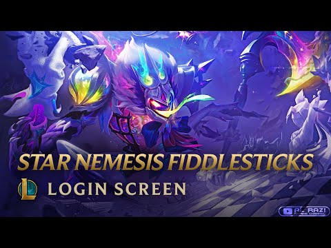 Star Nemesis Fiddlesticks | Login Screen | Animated Splash Art - League of Legends