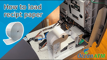 Step-by-Step Guide: Loading Receipt Paper into Your Genmega ATM
