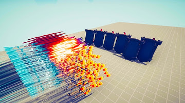 6x MIRROR SHIELD vs EVERY GOD 🔳 | Totally Accurate Battle Simulator TABS