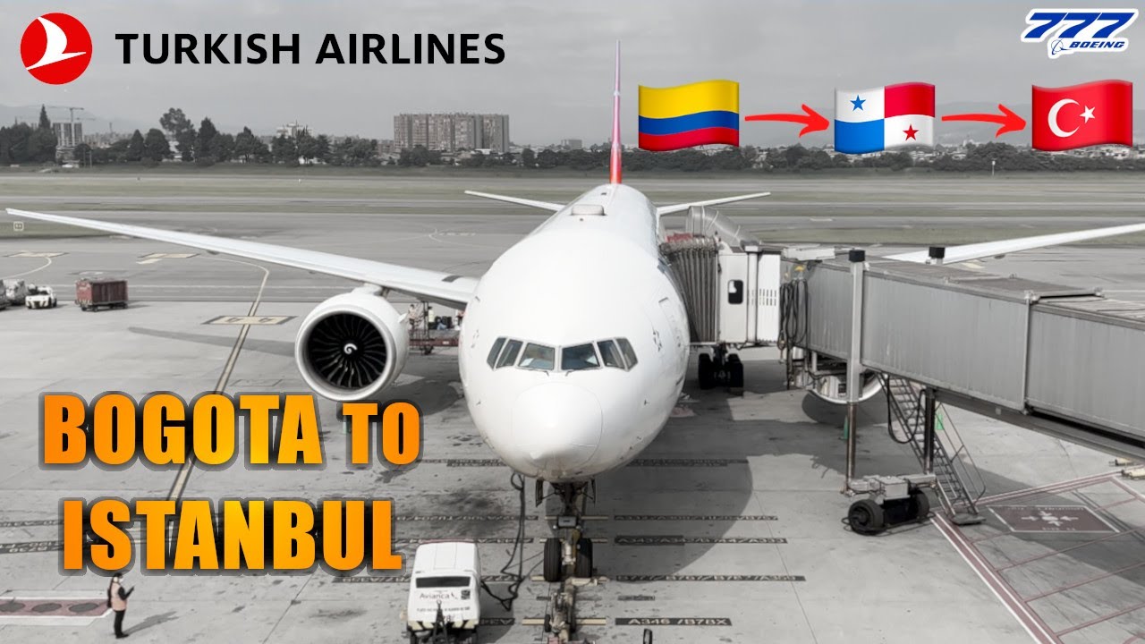 New TURKISH AIRLINES Bogota to Istanbul FLIGHT REPORT (# 106)