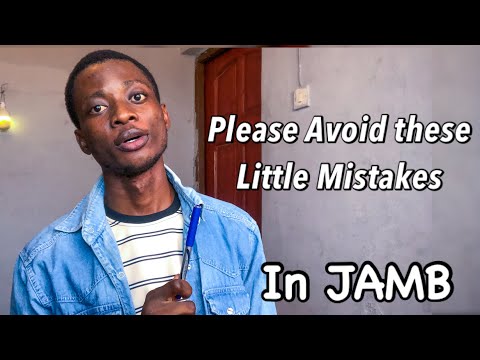 Watch this before you write your JAMB Exam!