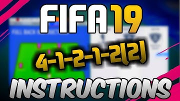 4-1-2-1-2(2) FORMATION INSTRUCTIONS! - FIFA 19 ULTIMATE TEAM