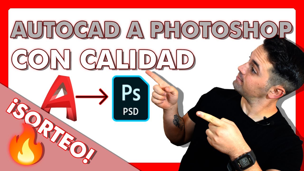 C mo PASAR De AUTOCAD A PHOTOSHOP Sin Perder Calidad YouTube c mo pasar de autocad a photoshop sin perder calidad youtube