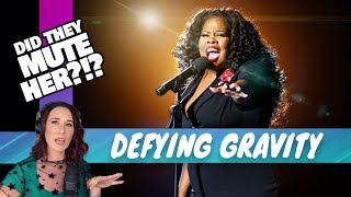 Vocal Coach Reacts Amber Riley - Defying Gravity | WOW! She was...