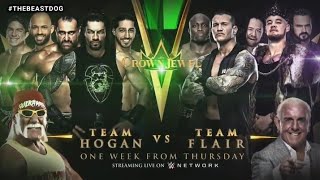 Wr3d Team Hogan Vs Team Flair Crown Jewel 2019