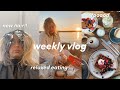 [WEEKLY VLOG] relaxed eating, new hair & new camera