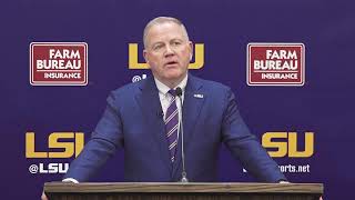 LSU Football Head Coach Brian Kelly Introductory Press Conference
