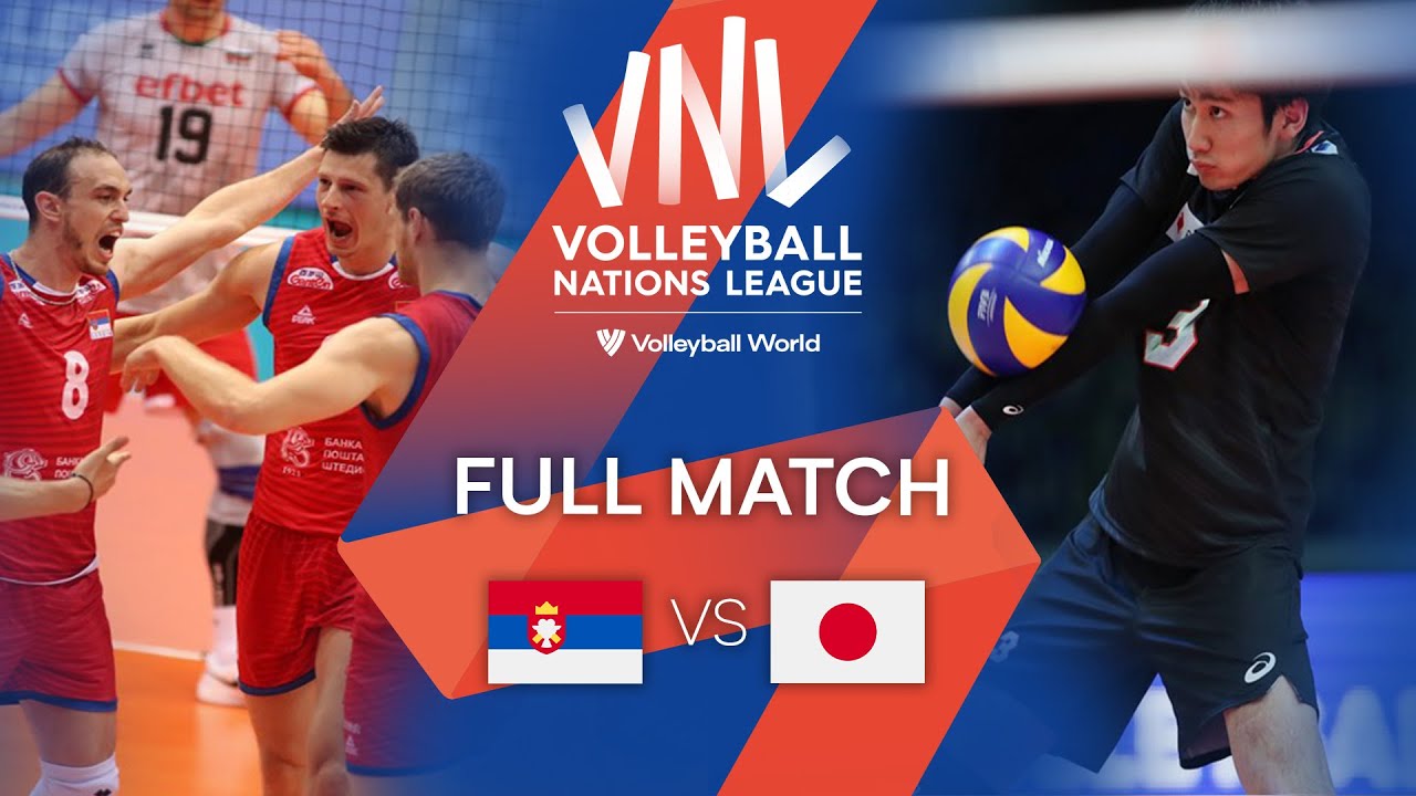 🇷🇸 SRB vs. 🇯🇵 JPN - Full Match | Men’s Preliminary Phase Match | VNL 2019
