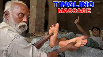ASMR TAKLING MASSAGE BY BABA KALLU || RELAXING PAIN RELIFE FEET MASSAGE | #asmr  #relax #massage 🦶💈🦶