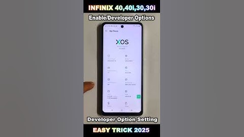 INFINIX HOT 40,40i,30,30i OEM /UNLOCKING ENABLE /DEVELOPER SHOW 2025 ✅ ACTIVATE DEVELOPER MODE 2025