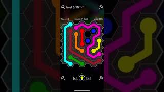 Flow Free Hexes Daily Puzzles 25 April 2022 #flowfree #app #games #gameplay screenshot 4