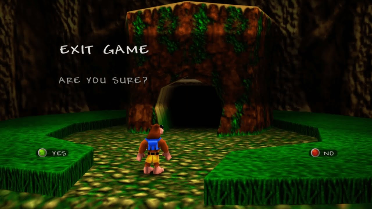 BanjoKazooie Glitch Water Switch Skip w/ Cheats YouTube