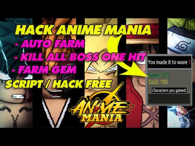 Anime Mania SCRIPT Roblox GUI - Auto Farm