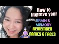 How to improve your brain  memory remember names and faces docvon