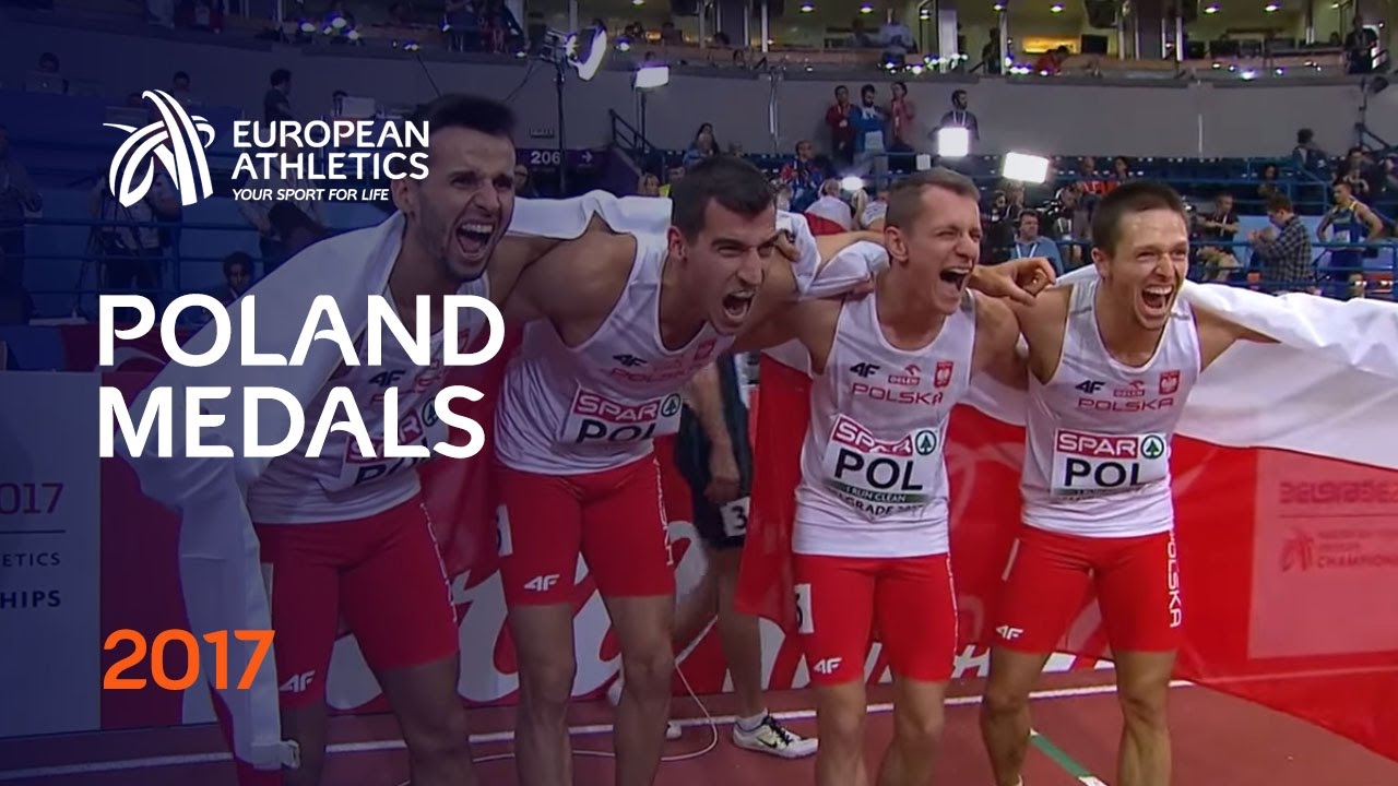 Poland topped the medals table once more at Belgrade Euro Indoors