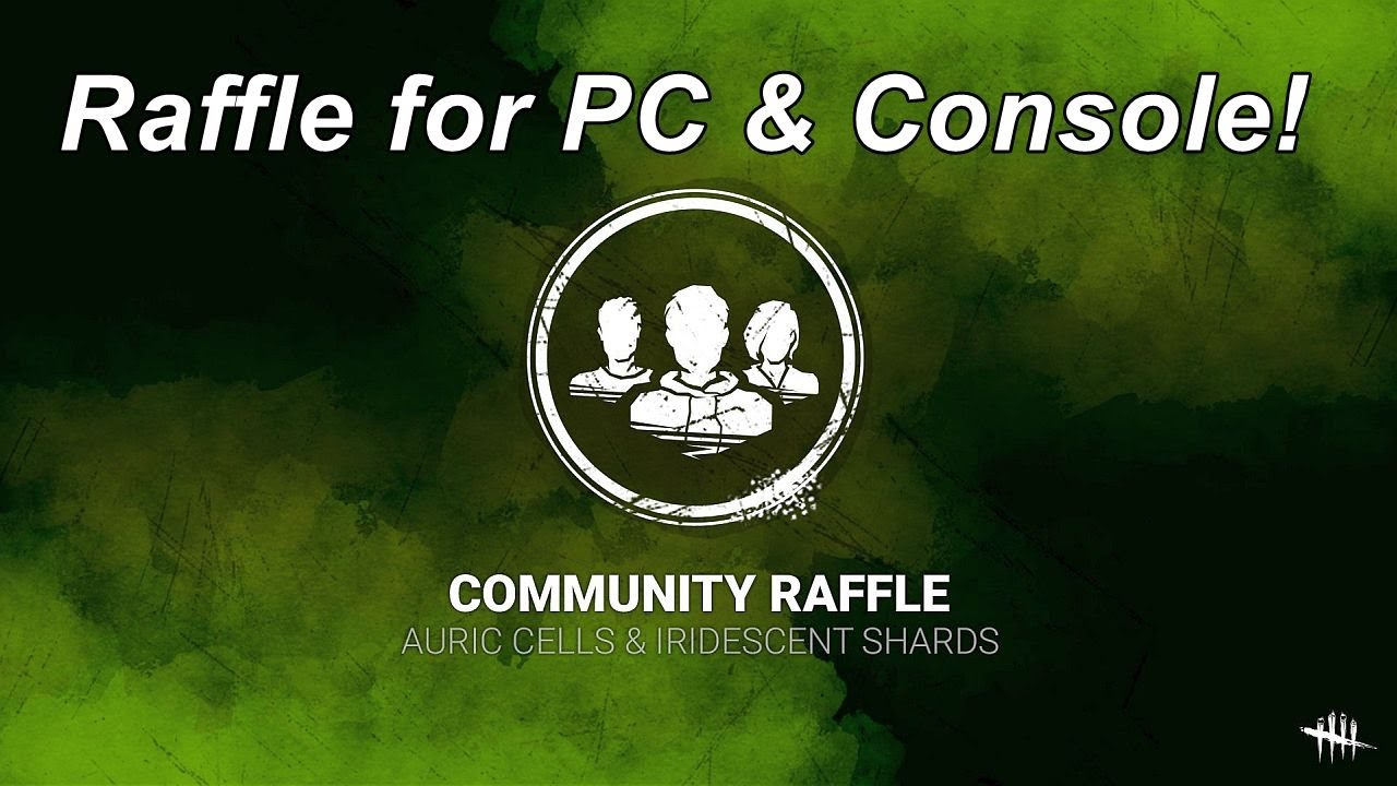 Dead By Daylight Auric Cells Iri Shards Community Raffle For Pc Console Players Youtube