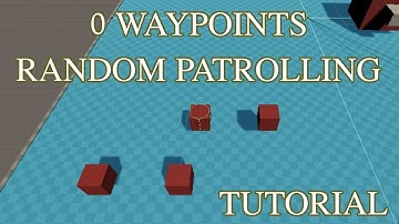 [Easy Tutorial] Random AI patrolling in unity3d