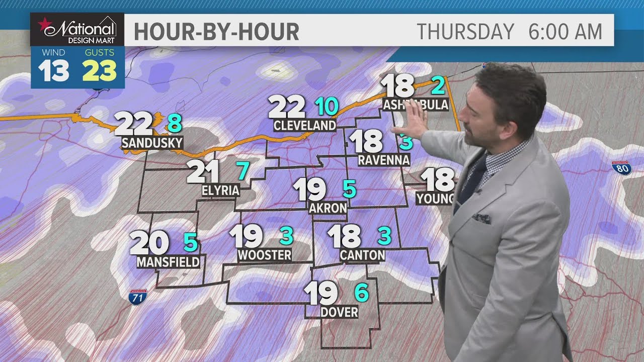 More snow on the way: Cleveland weather forecast for January 15, 2025 ...
