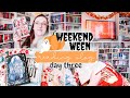 i stayed up for 24 hours (oops) and did some reading | WEEKENDWEEN READING VLOG DAY 3