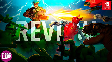 HYPERCHARGE Unboxed Switch recensie - TOY STORY FPS!?