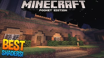 THE BEST SHADERS FOR MCPE!? - SSPE Shaders Cinematic - Minecraft PE (Pocket Edition)