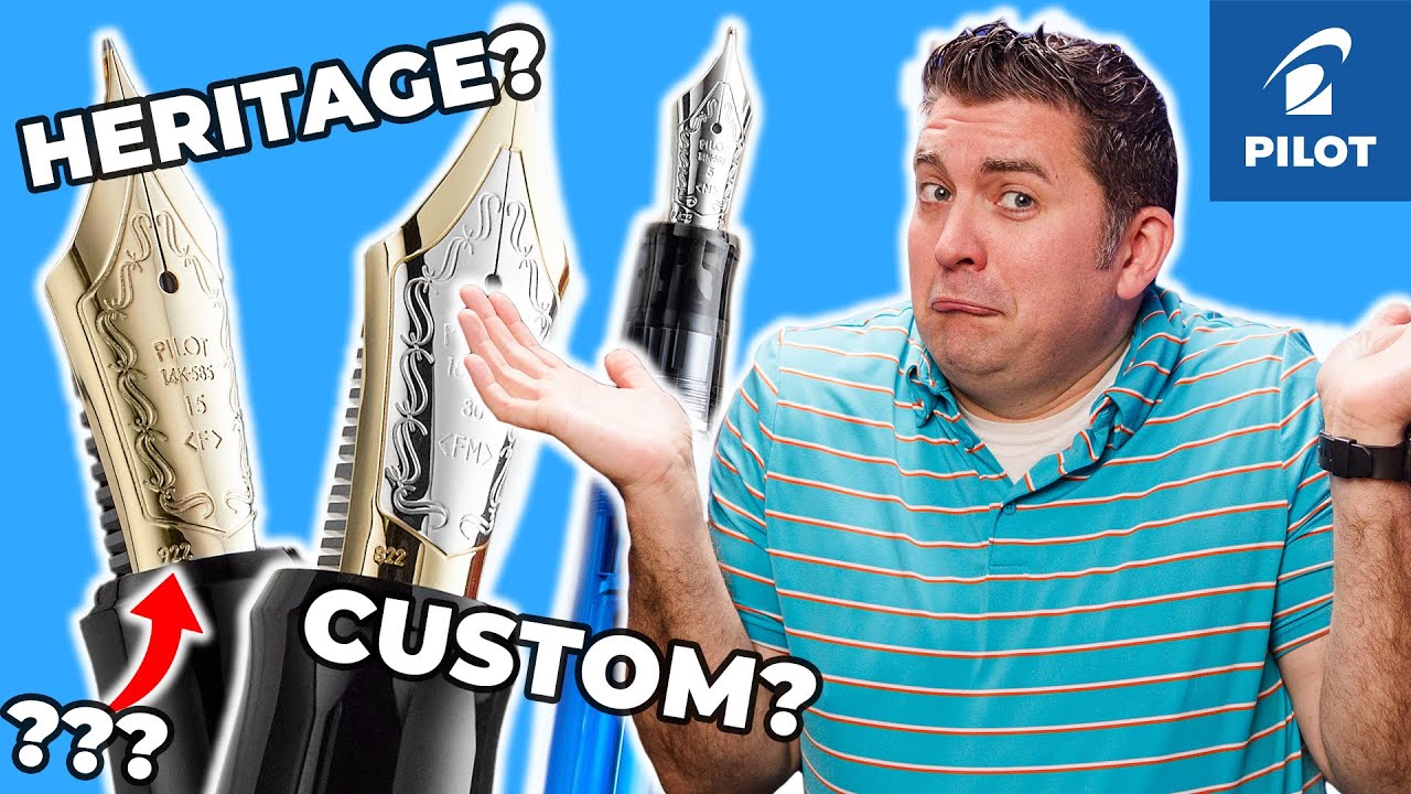 Ручки Pilot Custom (все, что вам нужно знать!)